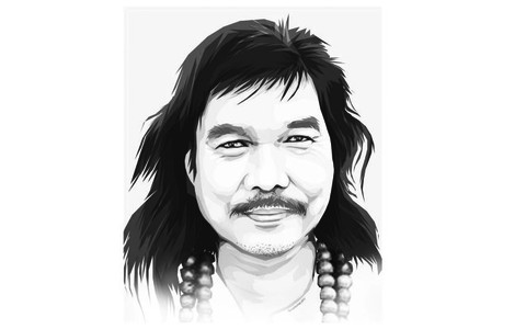 Làm thơ rồi lại làm giàu / Cả hai thứ ấy làm nhàu đời ta