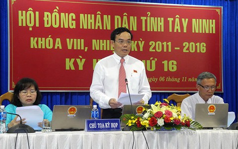 Ông Phạm Văn Tân làm chủ tịch UBND tỉnh Tây Ninh
