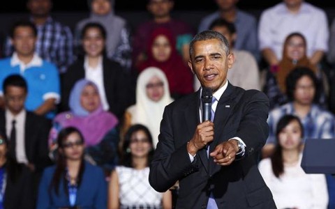 Tổng thống Obama sẽ gặp thủ lĩnh trẻ ASEAN ở Malaysia