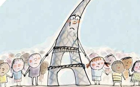 Pháp in tranh giải thích khủng bố Paris cho học sinh