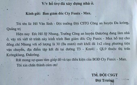 Phong trào làm đơn xin hỗ trợ