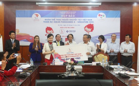 VĐV người khuyết tật được ở khách sạn 5 sao