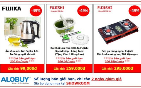 Ấm đun siêu tốc giá 99,000đ luôn cháy hàng
