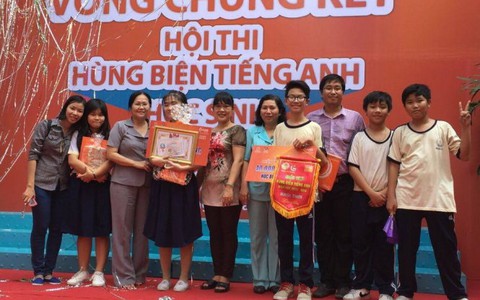 Những nhà hùng biện tiếng Anh nhí tranh tài