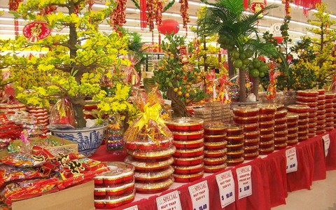 Giá hàng Tết 2016 tại TP.HCM sẽ không tăng