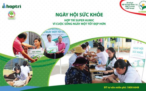 Ngày hội sức khoẻ - Tận tâm chia sẻ nhọc nhằn cùng nhà nông