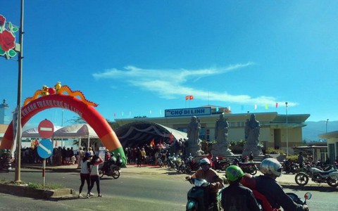 Khánh thành chợ trung tâm huyện Di Linh