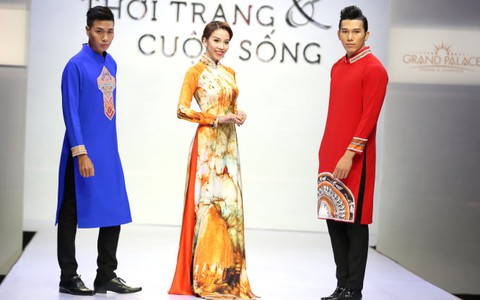 ​Chọn áo dài cho Tết Nguyên đán