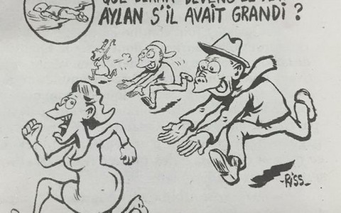 Chế ảnh bé trai Syria chết, Charlie Hebdo chọc giận dư luận