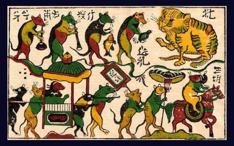 Nét xuân đất Việt qua tranh dân gian