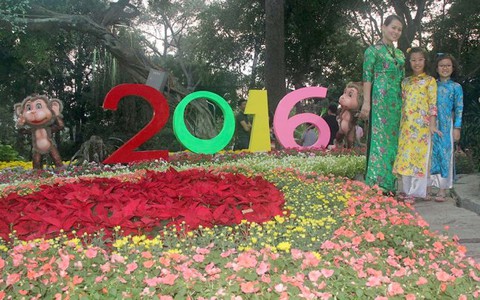 Khai mạc Hội Hoa Xuân Bính Thân năm 2016