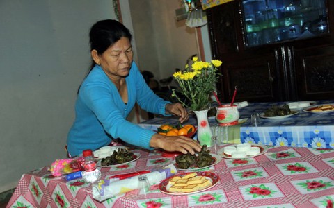 Mâm cúng cuối năm của “phụ nữ Chanchu”