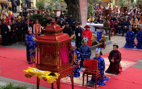 Chưa quyết phát ấn ở Hoàng thành Thăng Long