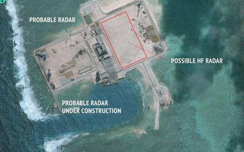 Trung Quốc lắp hệ thống radar trái phép ở Trường Sa