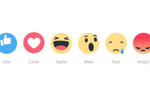 Facebook đổi nút Like, thêm Buồn và Giận dữ