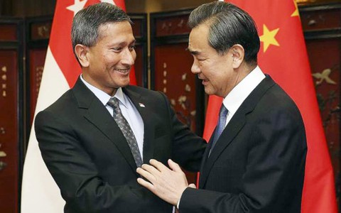 Singapore, Trung Quốc thảo luận giảm nguy cơ đụng độ trên biển