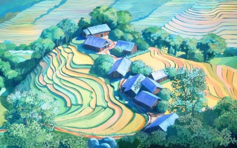 Bridget March và 750 bức tranh vẽ Việt Nam sống động