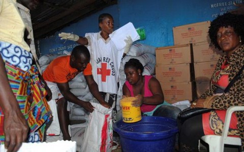 ​Hậu Ebola, Liberia đóng cửa Hội Chữ thập đỏ