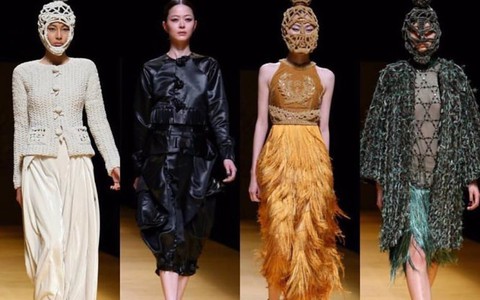Lúa của nhà thiết kế Công Trí mở màn Tokyo Fashion Week