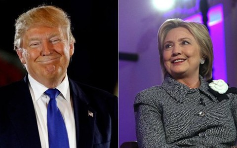 Hillary Clinton hay Donald Trump?