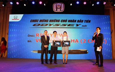 Honda Việt Nam chính thức giao Honda Odyssey cho những chủ nhân đầu tiên!