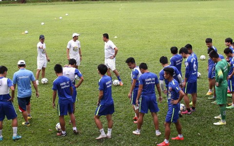 Cầu thủ HAGL đã nhận
được lương