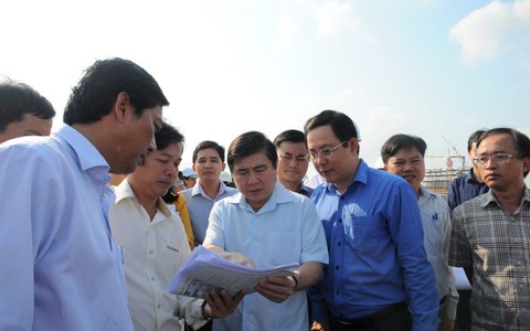 Cuối 2016, 4 tuyến đường chính
Khu Thủ Thiêm có thể chạy xe