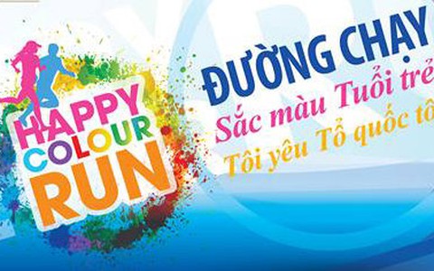 850 cặp đôi cùng chạy “Sắc màu tuổi trẻ - Tôi yêu Tổ quốc tôi”