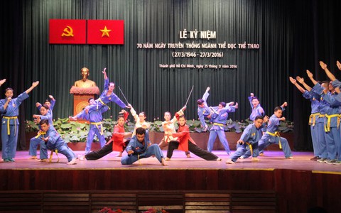 TP.HCM kỷ niệm 70 năm Ngày truyền thống thể thao VN