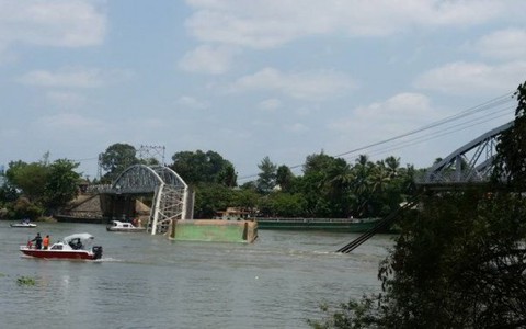 Bắt đầu khoan cắt, sẵn sàng trục vớt cầu Ghềnh