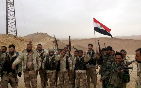 Quân đội Syria chiếm lại thành phố Palmyra