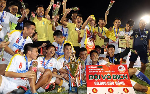 Hà Nội T&T vô địch Giải U-19 toàn quốc