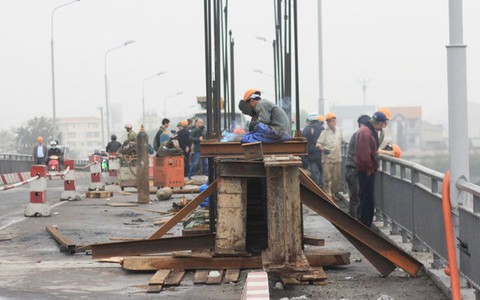 Hải Dương cấm lưu thông qua cầu An Thái