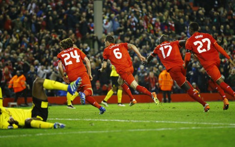“Đây là trận đấu hay nhất năm của Liverpool”