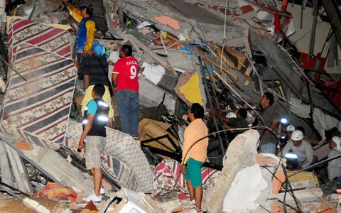 Không có người Việt tại khu vực động đất ở Ecuador