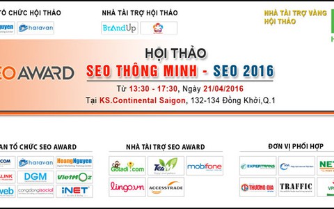 Sự kiện Online Marketing “SEO thông minh – SEO 2016”