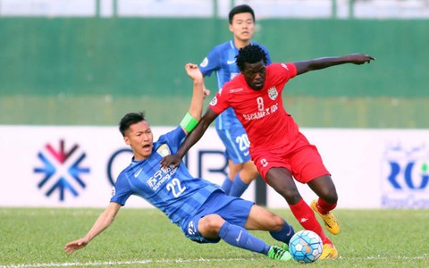 Thua Jiangsu Suning, B.Bình Dương bị loại khỏi AFC Champions League