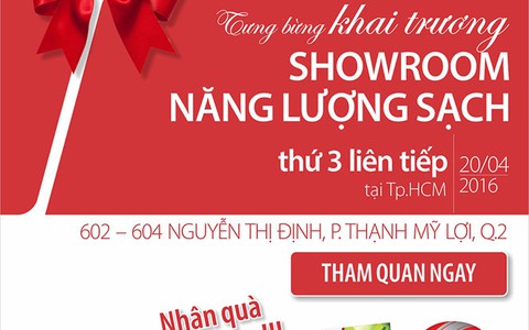 ​SolarBK khai trương showroom thứ 3 tại TP.HCM