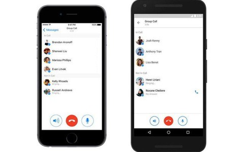 Facebook Messenger đã cho gọi theo nhóm