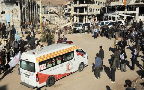 LHQ bắt đầu sơ tán dân khỏi Syria