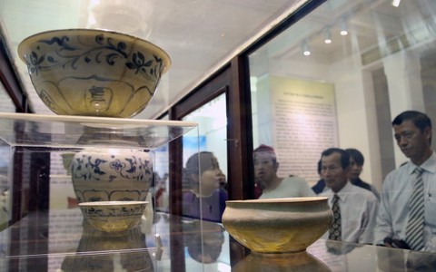Triển lãm cổ vật thời Lý, Trần và Lê vớt từ sông Hương