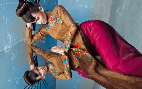 Festival Huế 2016: Ngắm áo dài Quyền quý phương Đông