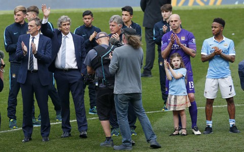 Pellegrini chia tay CĐV Man City trong cay đắng