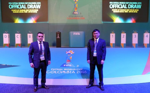 Sau kết quả bốc thăm VCK World Cup 2016: Futsal VN vẫn lạc quan