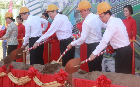 Khởi công nút giao thông Mỹ Thủy