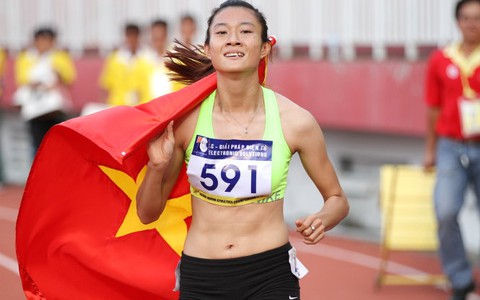 Lê Tú Chinh đoạt HCV chạy 200m trẻ châu Á
