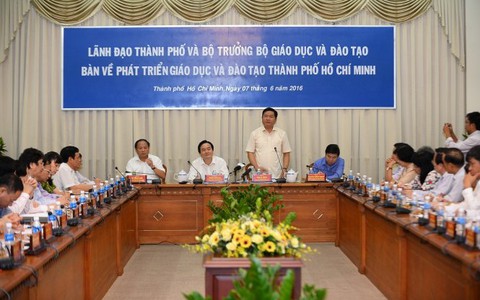 Bí thư Đinh La Thăng: Giáo dục đào tạo phải theo thị trường