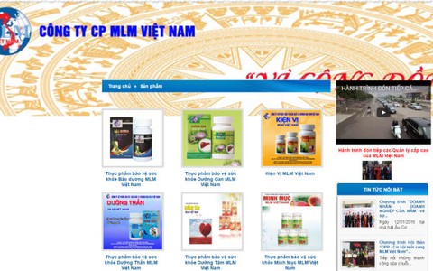 ​Công ty đa cấp MLM gian dối về công dụng sản phẩm