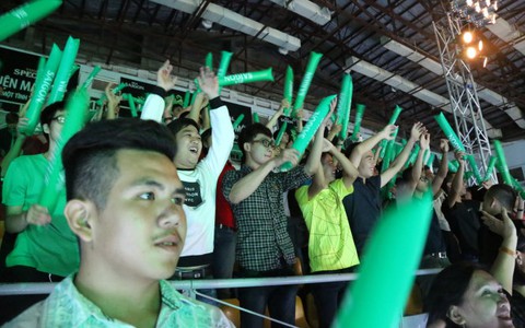 Fan zone bước vào “giờ cao điểm”