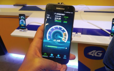 Clip: Tốc độ mạng 4G thử nghiệm của MobiFone